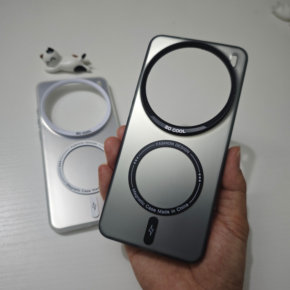 Matt Acrylic Magnetic Charging เคส Vivo X300 X200 X100 X100S X90 Pro เคสโทรศัพท์ X200S X200 X100 Ult