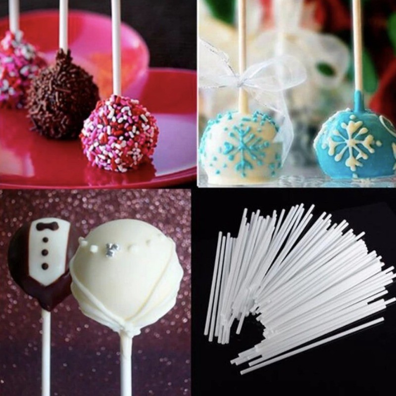 Lolli tubes DIY คุกกี้เยลลี่พุดดิ้งช็อคโกแลต lolli sticks
