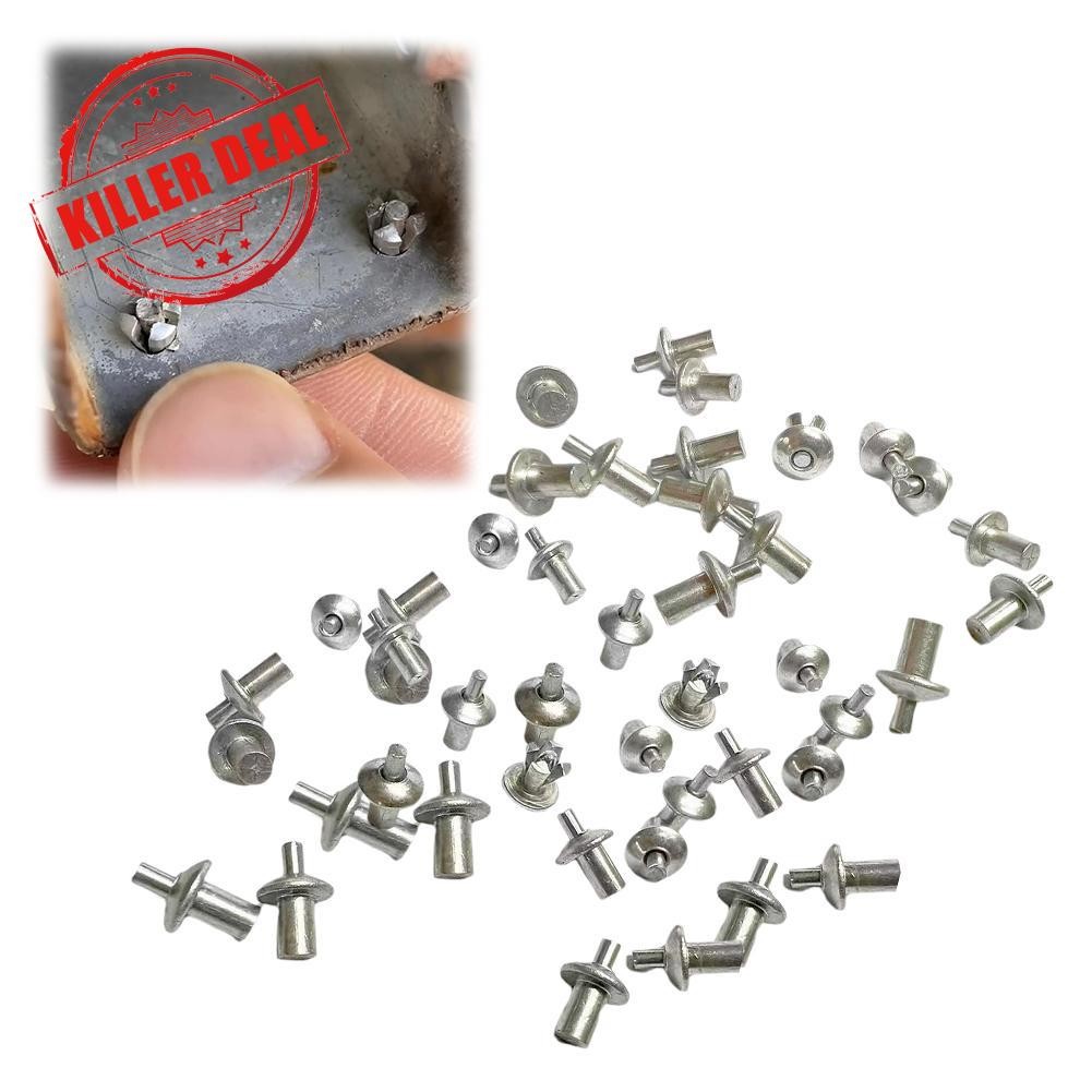 50/สกรูขยายแตะอลูมิเนียม Core Rivets เครื่องมือขยายตัวยึดค้อน A5e0