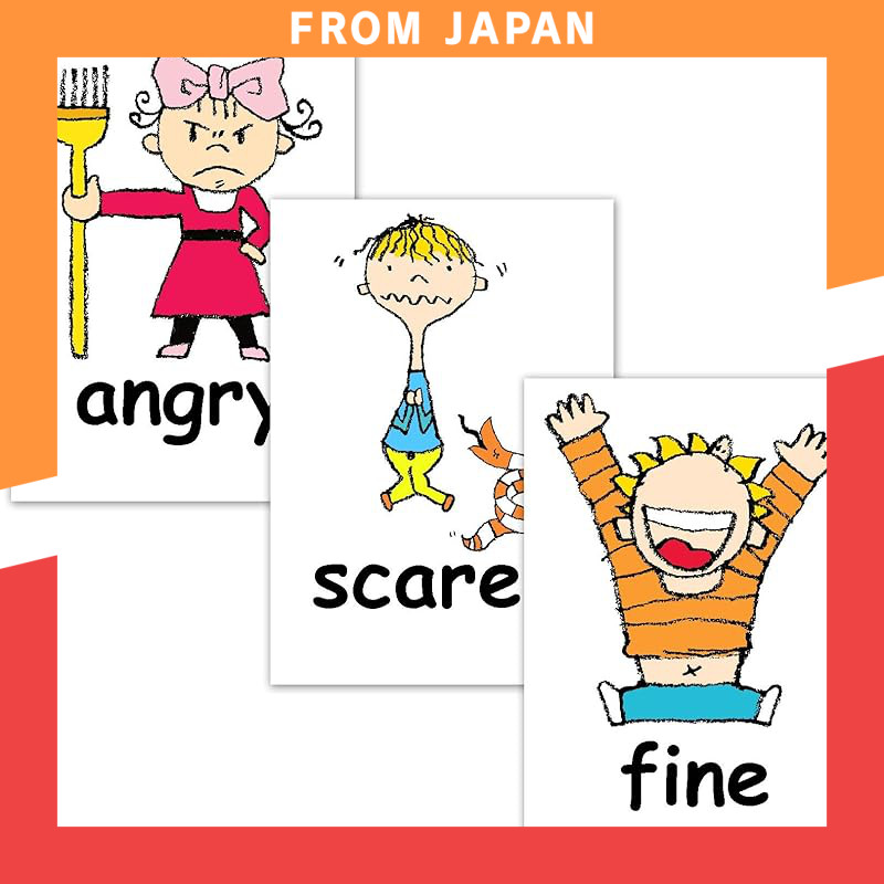 Flashcards: Adjectives for Expressing Human Emotions - EnglishWordCards.com (Available in Namecard a