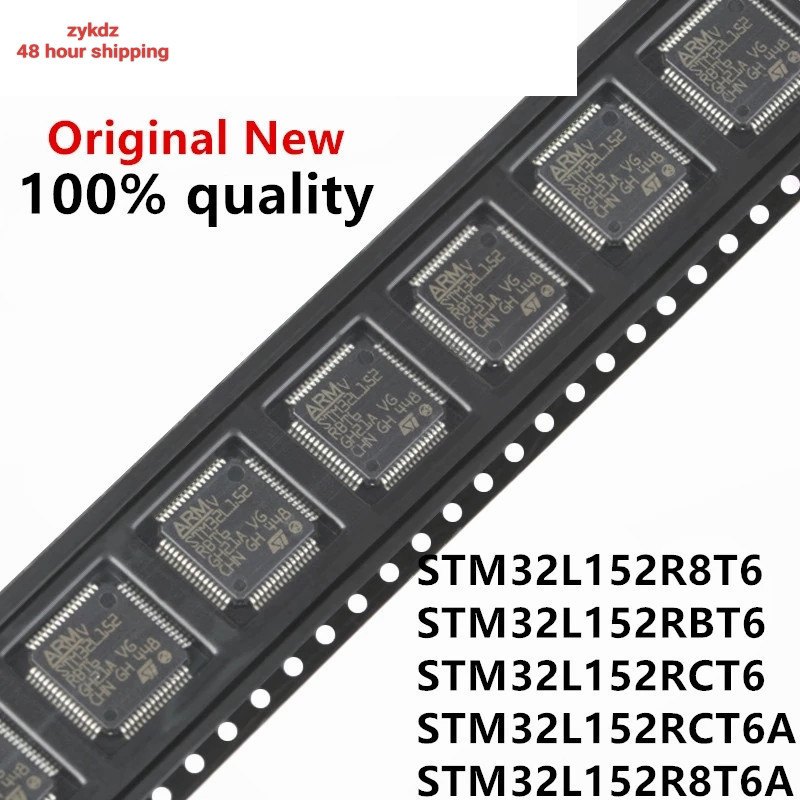 1PCS STM32L152R8T6 STM32L152R8T6A STM32L152RBT6 STM32L152RCT6 STM32L152RCT6A QFP Microcontroller IC 