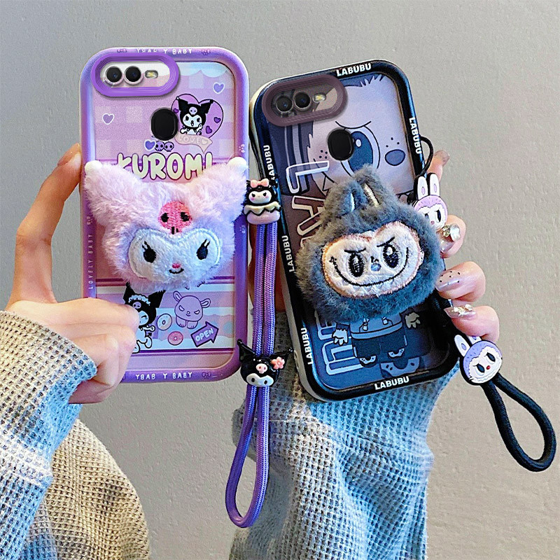 เคส oppo a5s oppo f9 f9 pro a7 a12 case เคสโทรศัพท์ตุ๊กตาน่ารัก