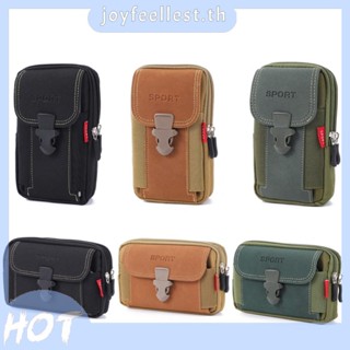 🚚สต็อกพร้อมในกรุงเทพ🚚 กระเป๋าคาดเอว ผ้าแคนวาส ลําลอง มีซิป เ…