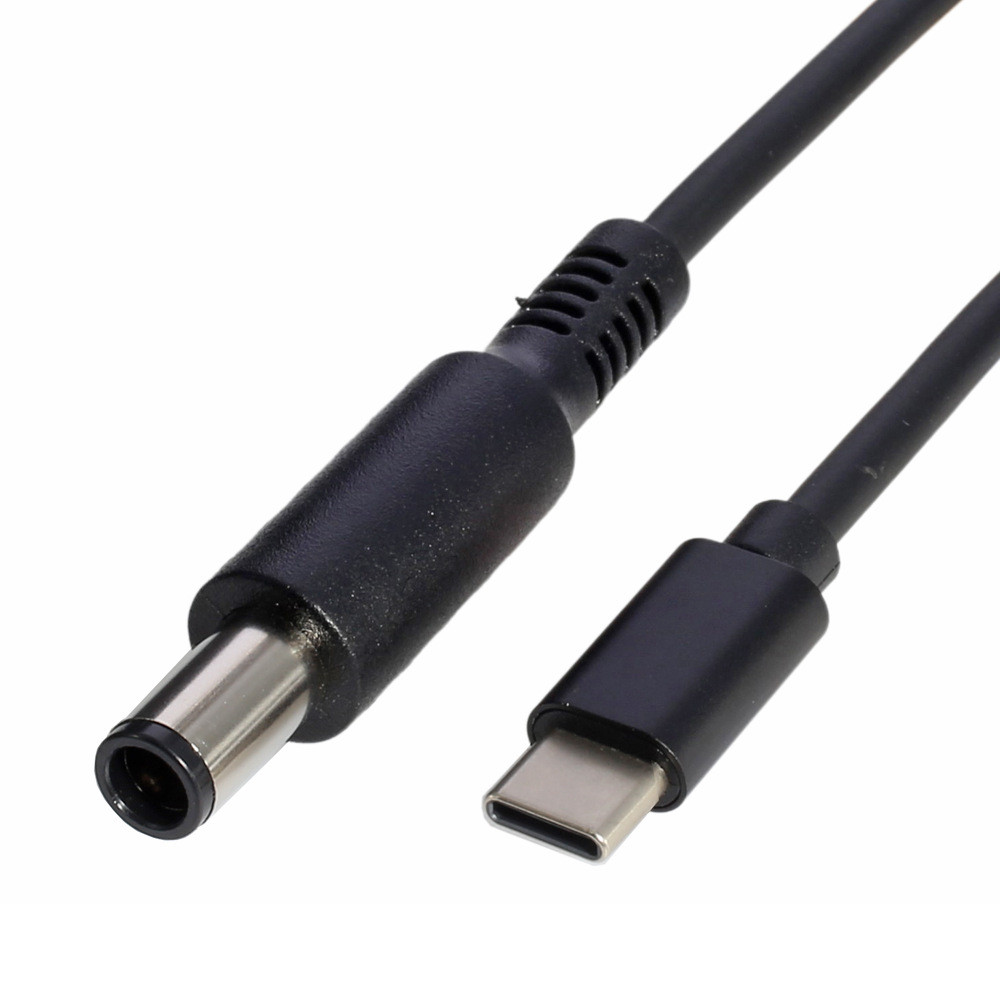 PD Type-C ถึง 7.4 * 5.0 แล็ปท็อป 65W สายชาร์จเหมาะสําหรับ Dell Latitude E7450 Charger 65W อะแดปเตอร์