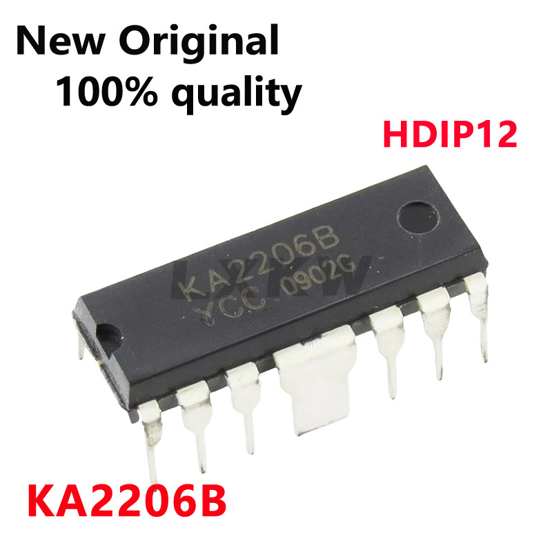 10/PCS ใหม่ Original KA2206B KA2206 HDIP12 เครื่องขยายเสียงชิปในสต็อก