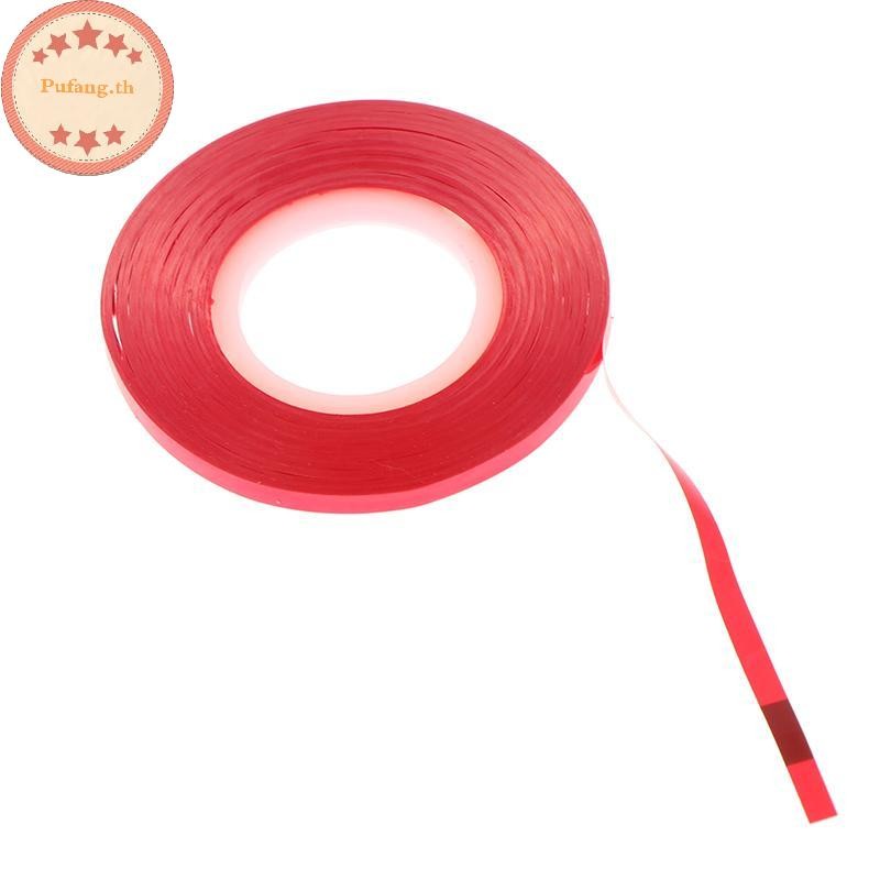 PUFANG 1 ม้วนสีแดง 1/8 นิ้ว Cassette Splicing เทปบันทึกผู้นําเทป Joint เปลี่ยนฐานเทปพิเศษ TH
