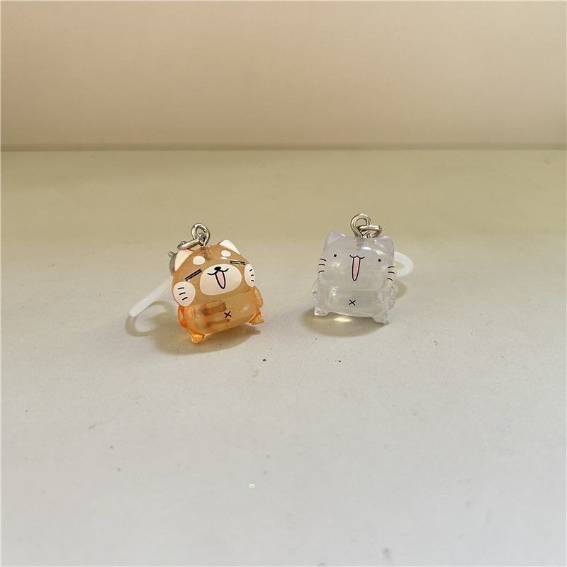 Bulk Gashapon Grumpy Cat Sand Sculpture Cat Salamander Neural Cat จี้เครื่องประดับ Gashapon-ข้อบกพร่