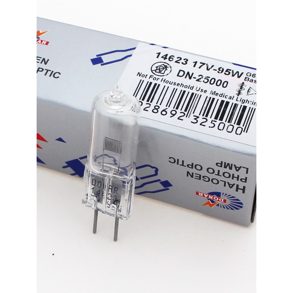 14623 17V 95W หลอดฮาโลเจน, A-DEC Aide เก้าอี้ทันตกรรม หลอดไร้เงา 17V95W