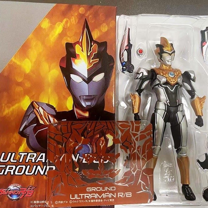 SHF Rob Ultraman Figure R/B Rosso Blue Water Hot Wind Earth Element Form Doll ko High-Quality Versio