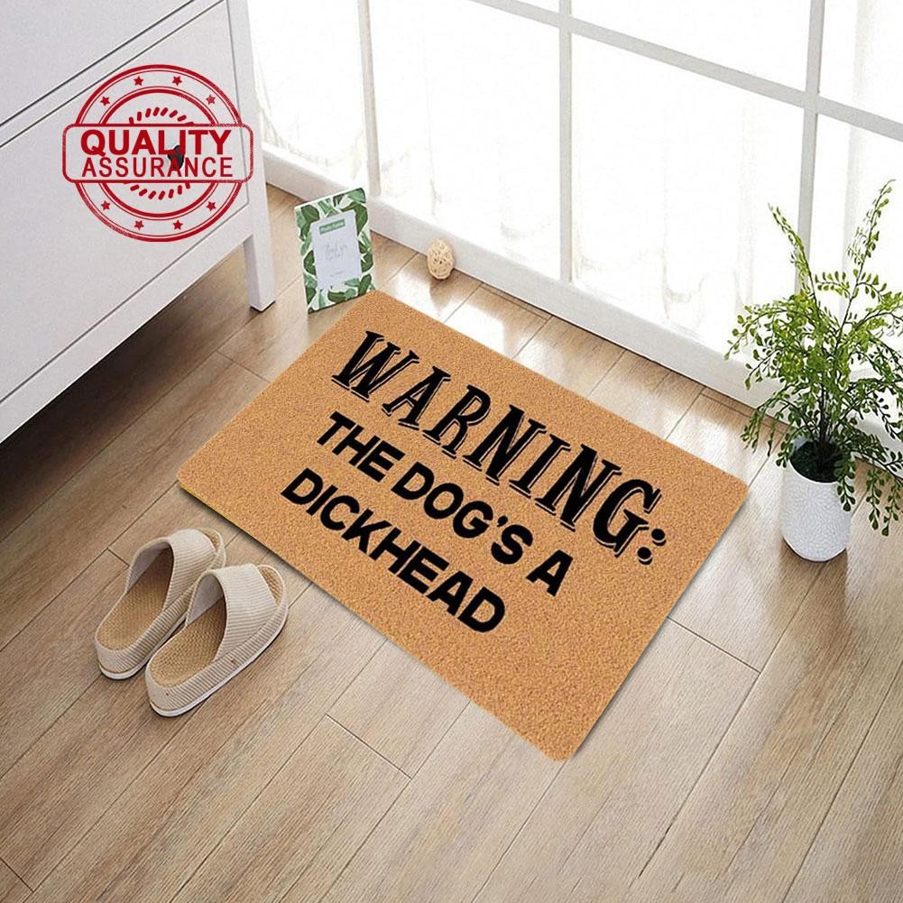 พรมปูพื้น Doorway ตกแต่งสนุกเสื่อเท้า Home Foyer ห้องน้ําเสื่อกันลื่น Entrance Mat P2d9