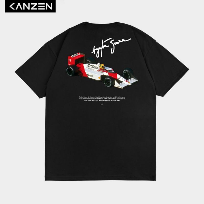เสื้อยืด Kanzen F1 AYRTON SENNA