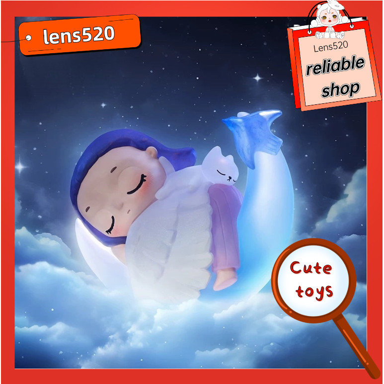 NYOTA  Nyota V2 Free Growth Series รูปตุ๊กตาอินเทรนด์เล่นของขวัญวันเกิดของเล่นตกแต่ง