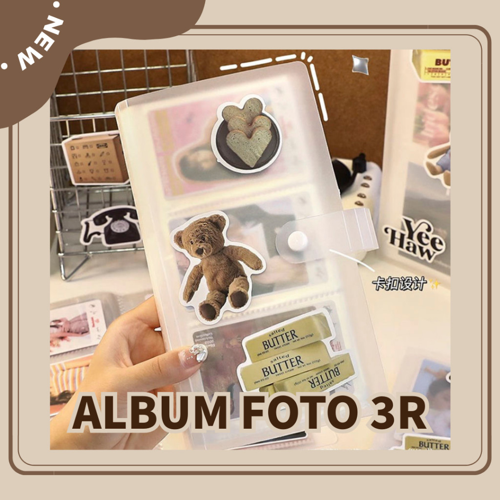 อัลบั้มรูปโพลารอยด์ 2R 120/240 Kolbuk Slot Photocard Album ที่เก็บการ์ดภาพถ่ายโพลารอยด์ [BUJOYUK]