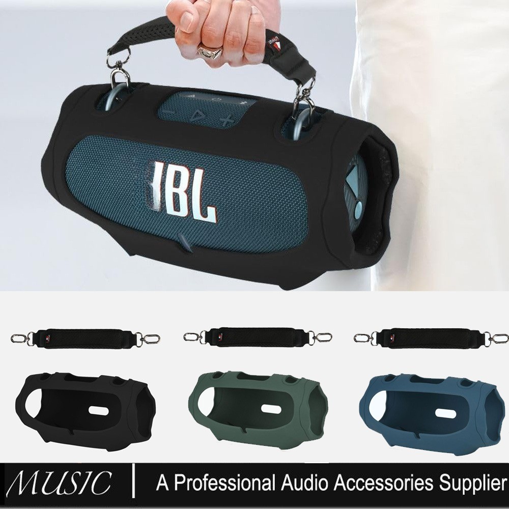 เคสซิลิโคนสําหรับลําโพงบลูทูธแบบพกพา JBL Xtreme 4, ที่วางผิวป้องกันสําหรับ JBL Xtreme 4 อุปกรณ์เสริม