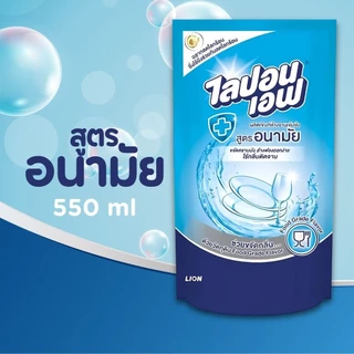 ผลิตภัณฑ์ล้างจาน ไลปอนเอฟ ชนิดถุงเติม (500ml)