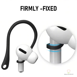 ตะขอเกี่ยวหู ตัวยึดหูฟัง ซิลิโคนนิ่ม ที่เกี่ยวหูฟัง Bluetoothสำหรับเล่นกีฬา ป้องกันการหลุดหาย ซิลิโคนป้องกันการตกหล่น