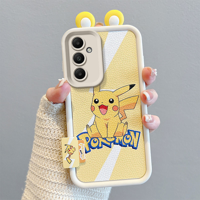 เคส Samsung A56 A36 A16 สติ๊กเกอร์การ์ตูนน่ารัก เคสซิลิโคนนิ่ม - รูปที่ 3