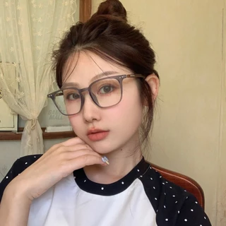 แว่นสายตาสั้น / สายตายาว แว่นแฟชั่นUnisexทรงเหลี่ยม เลนส์ออกแดดเปลี่ยนสีอัตโนมัติกันแสงUV400 กรองแสงสีฟ้าได้100% G20