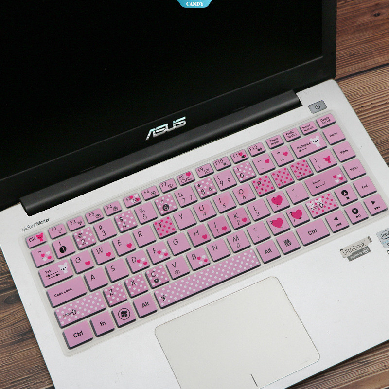 ตัวป้องกันคีย์บอร์ดสําหรับ ASUS รุ่น 14 นิ้ว (F442, X401A, X455L, F455L, K46, F450L) – ปลอกซิลิโคนกั