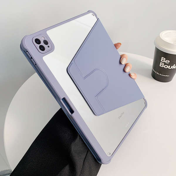 zugu case ipad กรณี iPad เคสป้องกันแบบหมุนได้720องศาสำหรับ iPadair6รุ่นใหม่2024เคสป้องกัน Air4รุ่น11