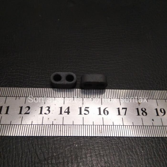(READ DESCRIPTION!!) Ferrite frit erite Ferrite binosular toroid 2 หลุม