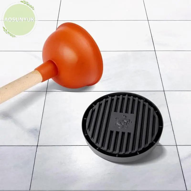 Aosunyuk ห้องน้ํา Plunger ผู้ถือ Generic Plunger ถาด Plunger ผู้ถือจับหยดทําความสะอาดง่าย Plunger Dr