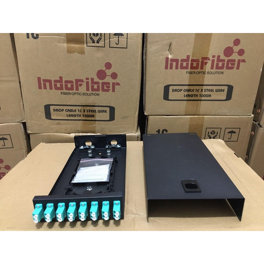 เหล็ก 16 คอร์ Rosette LC Multimode OM3 /OTB mini LC OM3