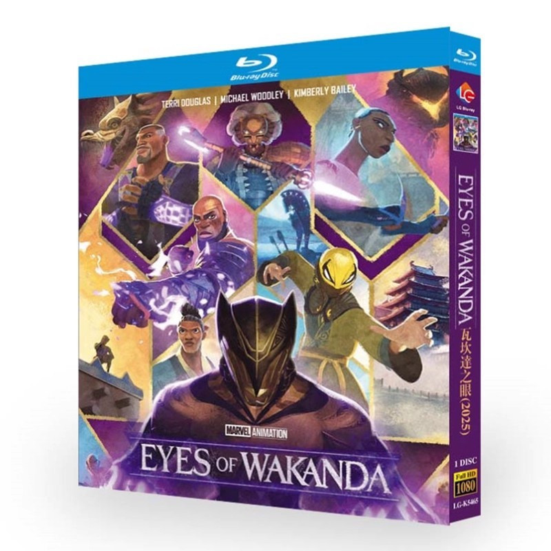 แผ่นบลูเรย์ American Animation Eyes of Wakanda (2025) 1BD G01