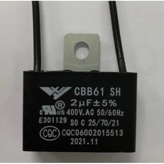 คาปา 1.5/1.8/2/3.5uF คาปาซิเตอร์ อะไหล่ Capacitor คาปาซิสเตอร์ แคป cap พัดลม อะไหล่พัดลม พัดลมตั้งโต๊ะ ตัวเก็บประจุ
