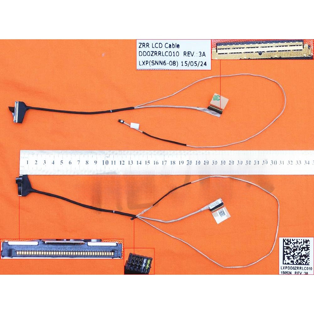 แล็ปท็อปสาย LCD สําหรับ Acer Aspire V3-574G V3-574T V3-575 V3-575G V3-575T NV56 Q5WV1 PN DD0ZRRLC010