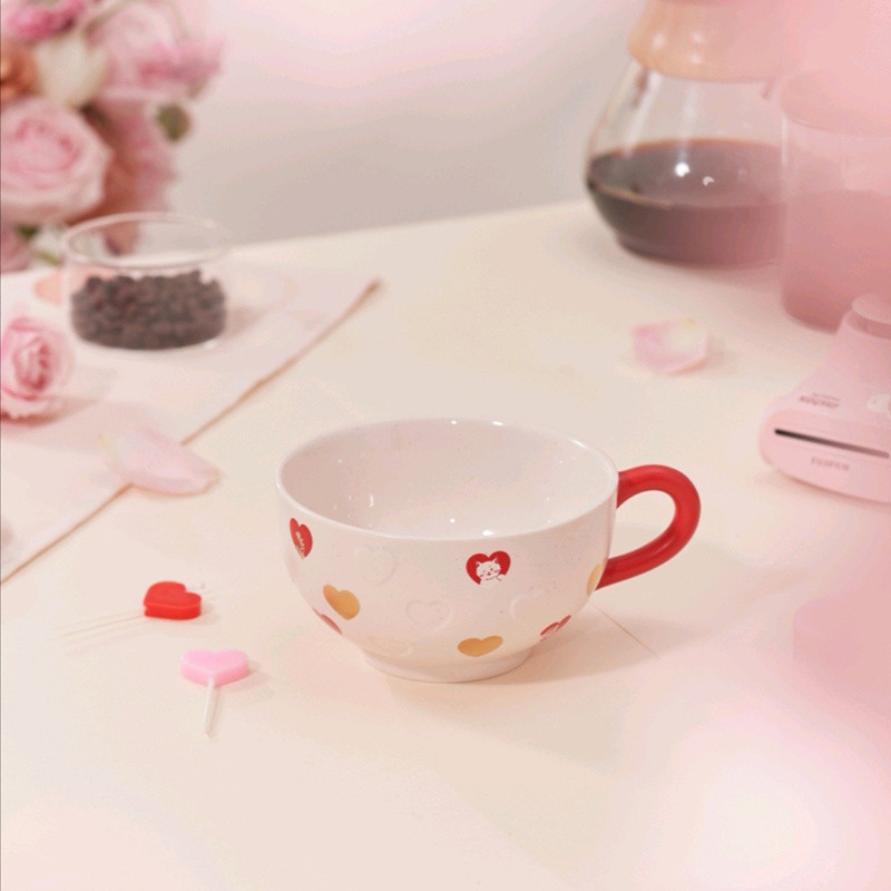 SG SELLER [Accumulative ขายร้อน 4774.740,000+Yuan] Starbucks Cup 2024 ของขวัญวันวาเลนไทน์ Creative L