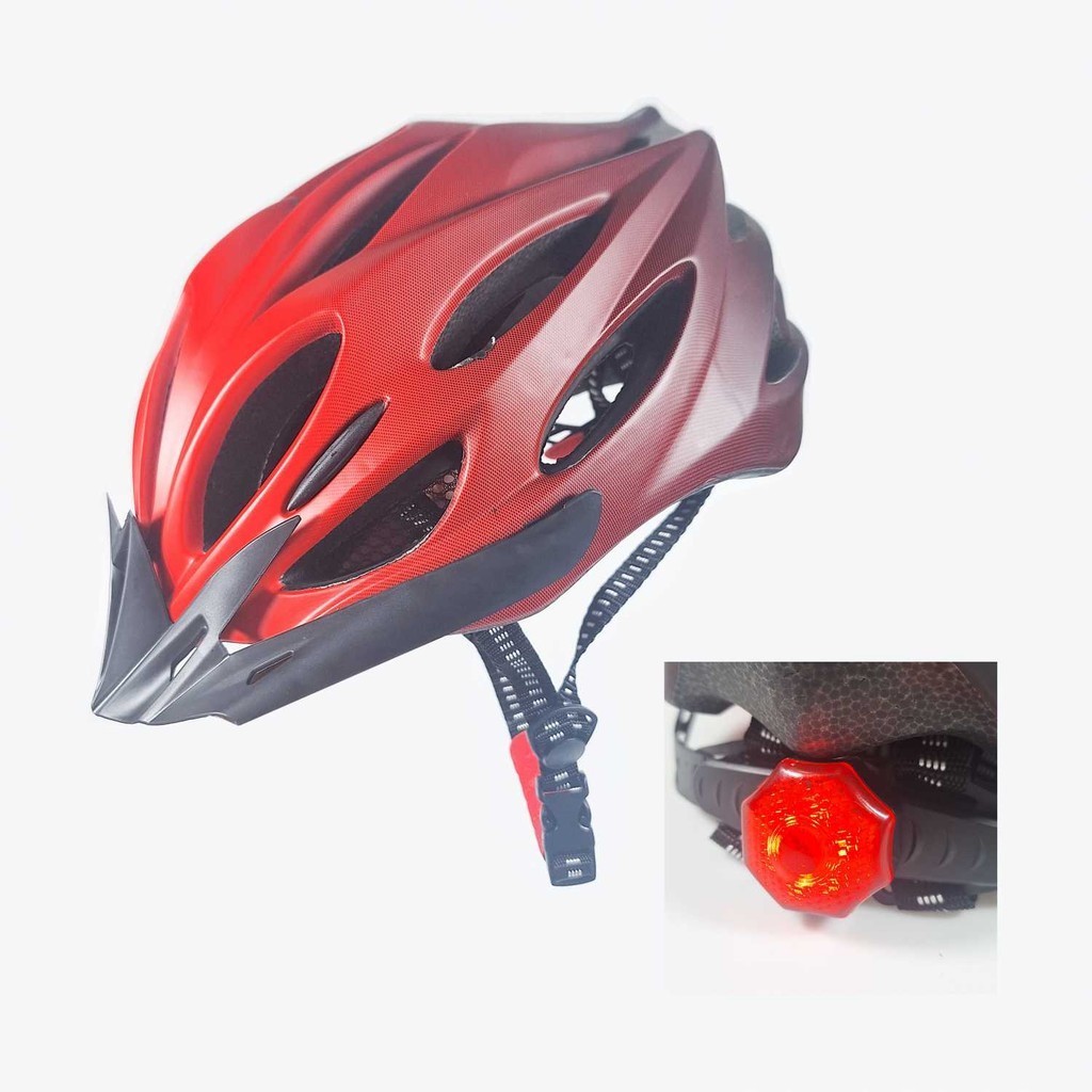 JKMLLCM BIKEBOY หมวกกันน็อคจักรยานสกู๊ตเตอร์พร้อมไฟท้าย - BK-168