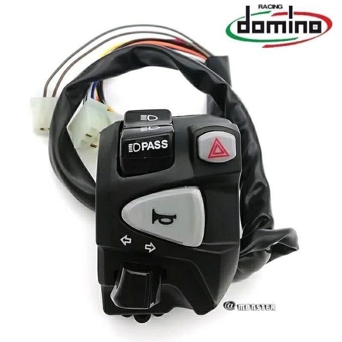 NMAX DOMINO PLUS HAZARD UNIVERSAL LEFT SWITCH สําหรับรถจักรยานยนต์ทั้งหมด