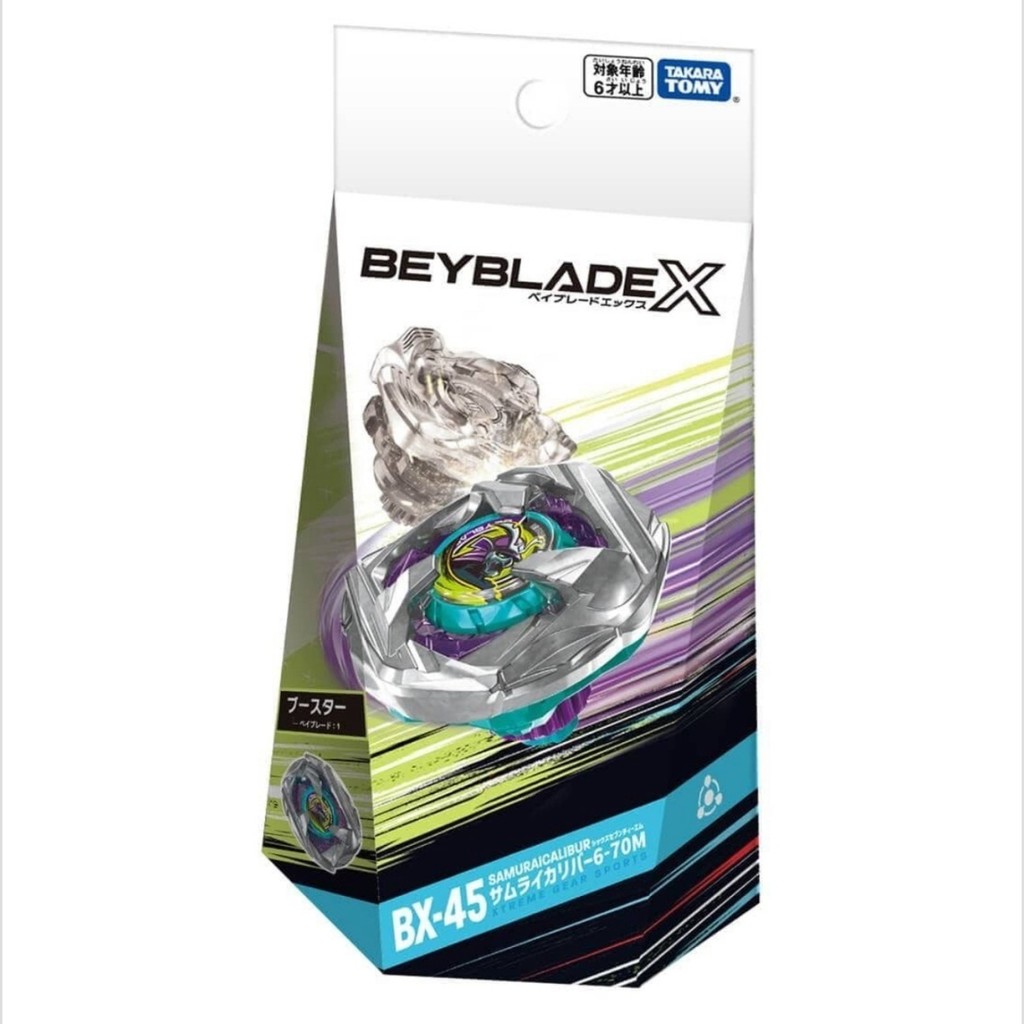 [peng] Takara Tomy Beyblade X Beyblade BX-45 Samurai 6-70M