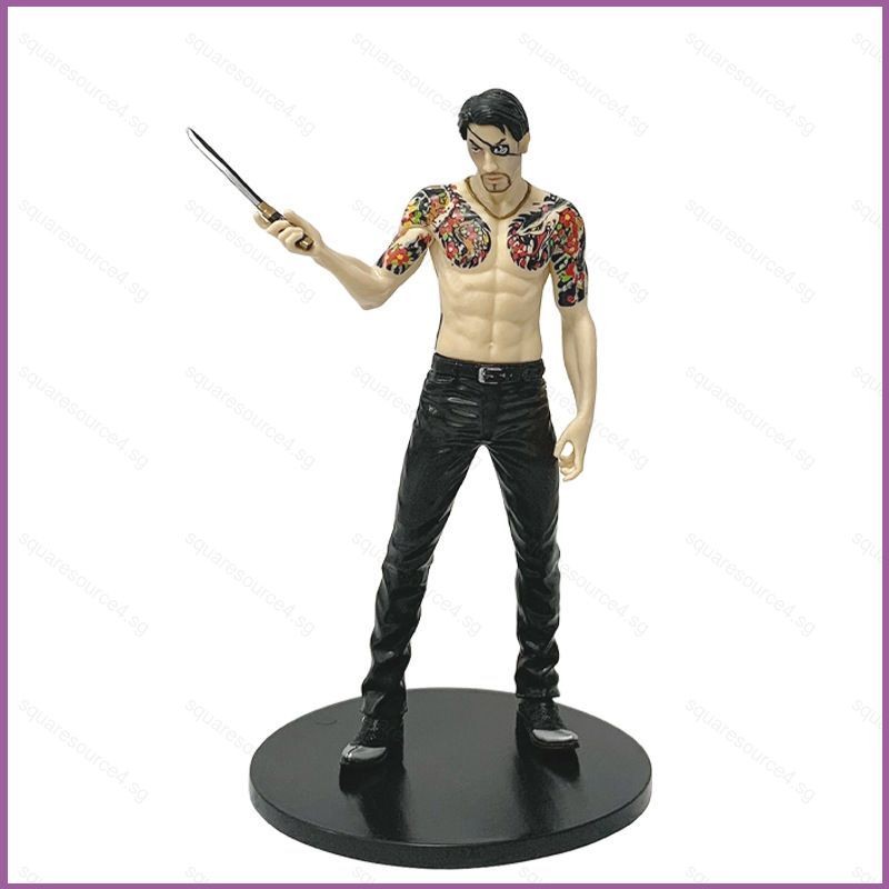 SQ4 Yakuza Action Figure Goro Majima ตุ๊กตาของเล่นสําหรับเด็กเครื่องประดับคอลเลกชันของขวัญ QS4