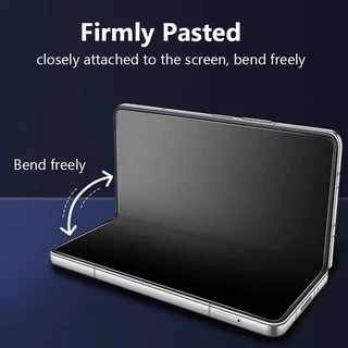 ฟิล์ม Hydrogel ด้านหน้า-กลับสําหรับ Samsung Galaxy Z พับ 8 7 6 5 5G Matte Screen Protector สําหรับ Z พับ 7 Fold6 Z Fold8 Full Coverage ฟิล์ม