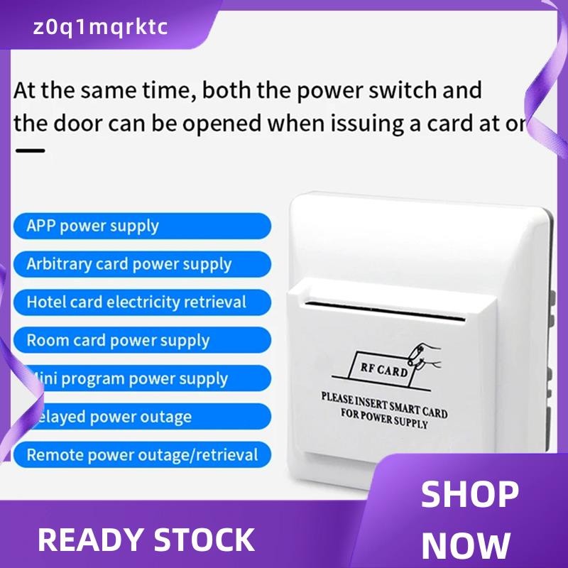 z0q1mqrktct TTโรงแรมประหยัดพลังงานสวิทช์ RFID 13.56Mhz การ์ด App ควบคุม Energy Saver สําหรับโรงแรมอพ