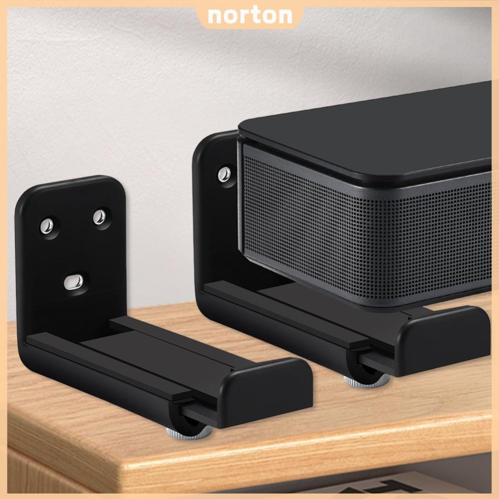 Soundbar Speaker Wall Holder Anti-Drop Sound Bar ภายใต้ TV Mount Holds Up 44lbs Drywall Sound Bar Wa