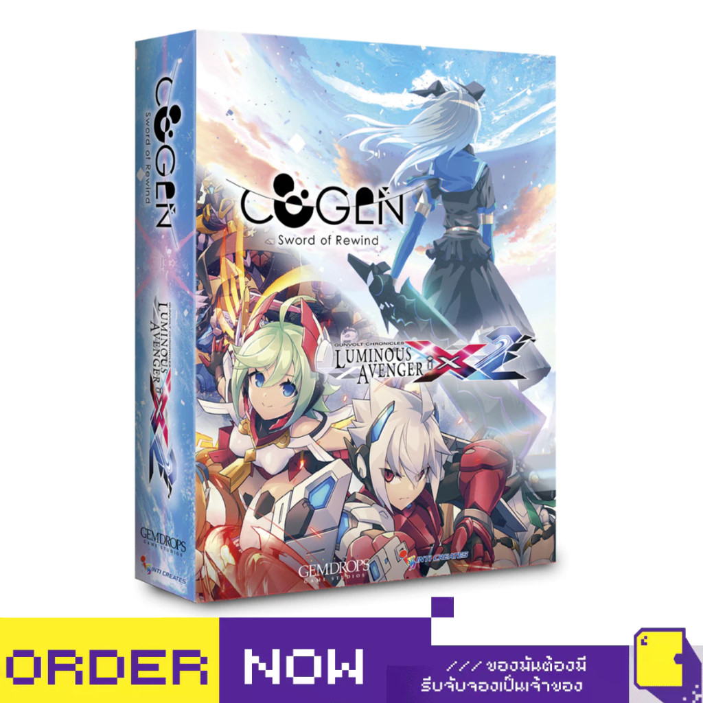 [+..••] PS4 COGEN: SWORD OF REWIND & GUNVOLT CHRONICLES: LUMINOUS AVENGER IX 2 DOUBLE PACK (เกม PS4™