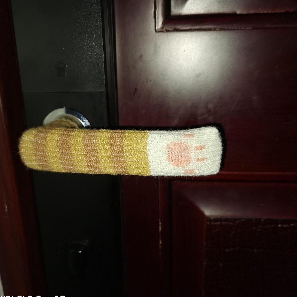 4ชิ้นเส้นผ่าศูนย์กลาง16-50มิลลิเมตรถักขนสัตว์เก้าอี้ขาครอบคลุม,มือจับประตูครอบคลุม,ป้องกันลื่นสวมทนซิลิโคนแมวเก้าอี้ขาครอบคลุม,หนาเก้าอี้ขาแผ่น - รูปที่ 4