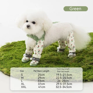 NEBULAR Pet Strolling Going Out Pants,แถบสะท้อนแสงกันฝุ่นสุนัขสี่ขา,สบายกันน้ํากันลื่นปรับเลกกิ้งบูตสุนัข Pet Strolling