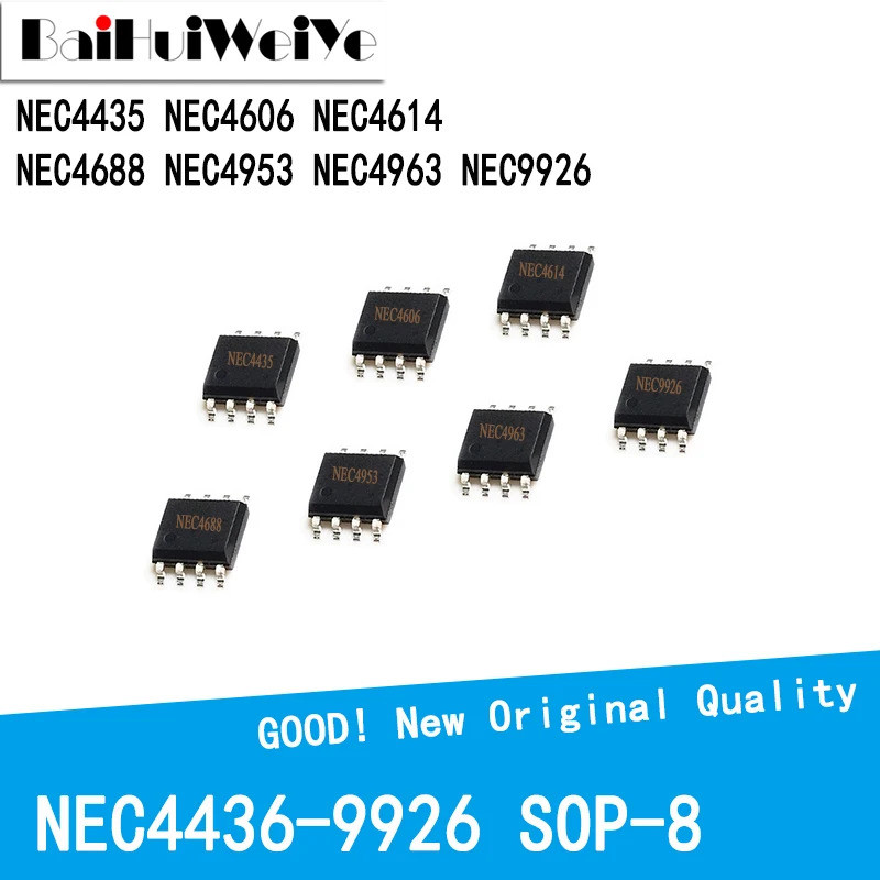 1-5PCS NEC4435 NEC4606 NEC4614 NEC4688 NEC4953 NEC4963 NEC9926 MOS Field Effect ทรานซิสเตอร์