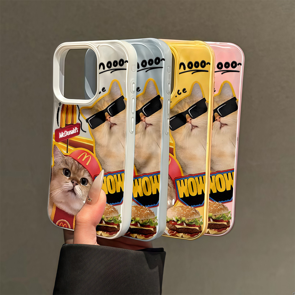 จัดส่งในพื้นที่ เคสเหมือนอุกกาบาต มีสีสัน น่ารัก For IPhone16 15 14 13 12 11 6 7 8 plus Pro Promax X XR XSMAX  YSW188 - รูปที่ 5