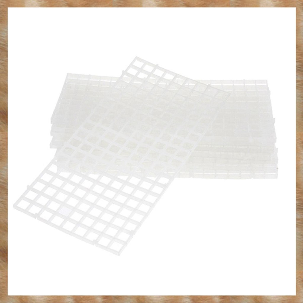 [KYG] 10 ชิ้นตู้ปลาแผ่นแยก Divider กรอง Patition Board พลาสติกสุทธิแยก Divider Board