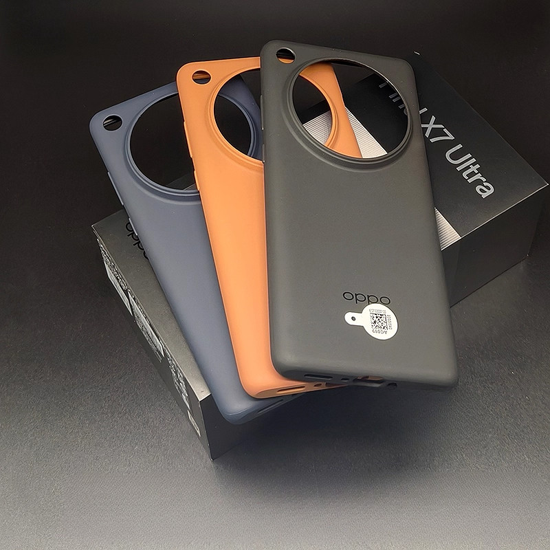 สําหรับOppoค้นหาX7 Ultraเคสโทรศัพท์ต้นฉบับของแท้ค้นหาX7Uพร้อมโรงงานป้องกันค้นหาX7 Ultraซิลิโคนปกอ่อน