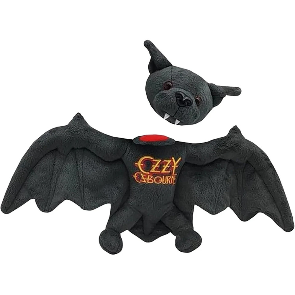 Ozzy Osbourne Plush Bat Toy Detachable Head Rock themed Stuffed Toy