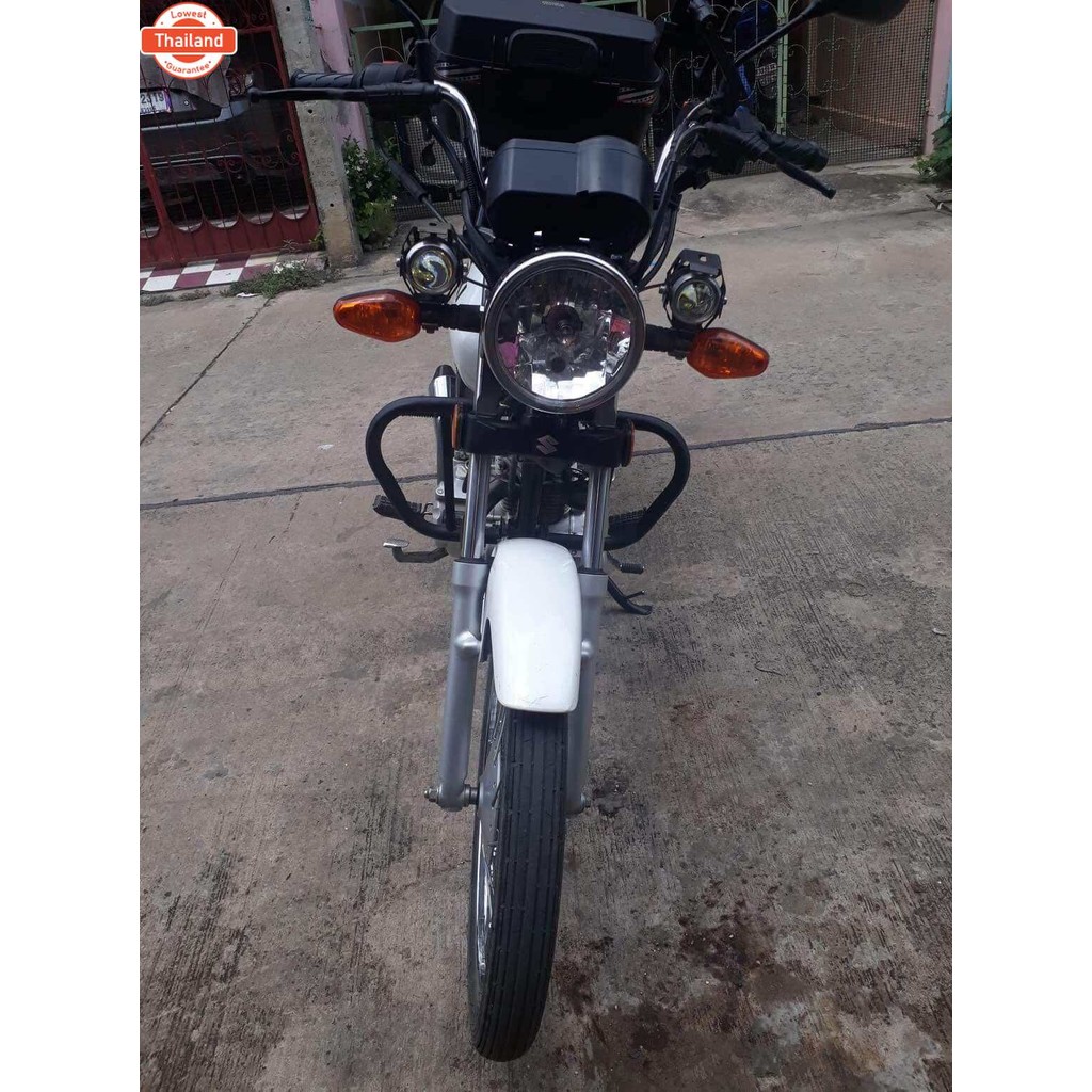 กันล้ม suzuki gd 110 แเหล็กตรงด้านใน