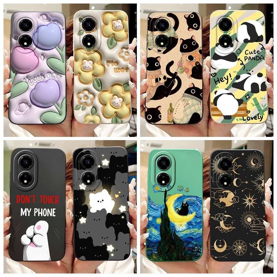 ปลอกสําหรับ Honor X5 Plus กรณี WOD-LX1 WOD-LX2 WOD-LX3 กันกระแทกซิลิโคนฝาครอบโทรศัพท์นุ่มสําหรับ Hon