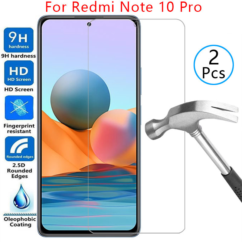 กระจกนิรภัยสําหรับ xiaomi redmi note 10 pro max cover บน note10 10pro โทรศัพท์ coque xiomi xsiomi re