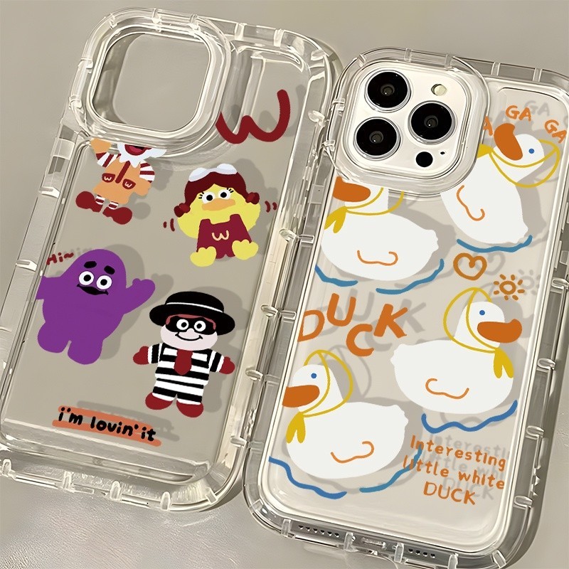 เป็ดน้อยน่ารักมากมาย Beautiful Soft Case HP Realme C75 C75x C65 Note 60 Note 60x C61 C63 C65 C67 10 